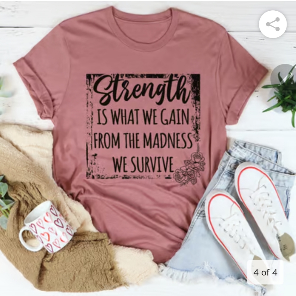 Womens strength tshirt